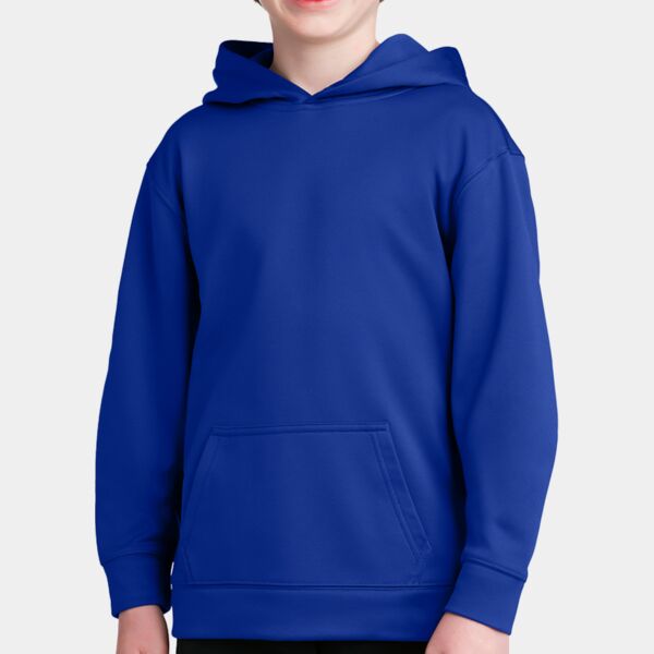 Youth Sport Wick ® Fleece Hooded Pullover Thumbnail