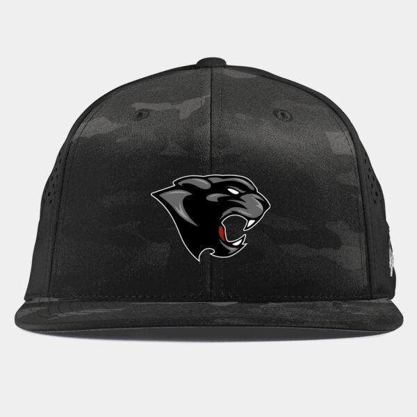 Bare Flat Embroidered Performance Cap (Panther) Thumbnail