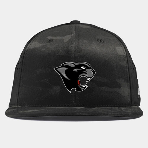 Bare Flat Embroidered Performance Cap (Panther) Thumbnail