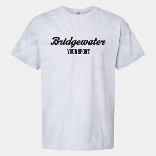 Personalized Cyclone Pinwheel Tie-Dyed T-Shirt Thumbnail