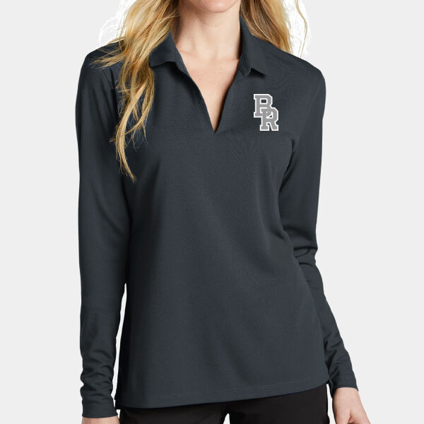 Women's Dri FIT Micro Pique 2.0 Long Sleeve Embroidered Polo Thumbnail