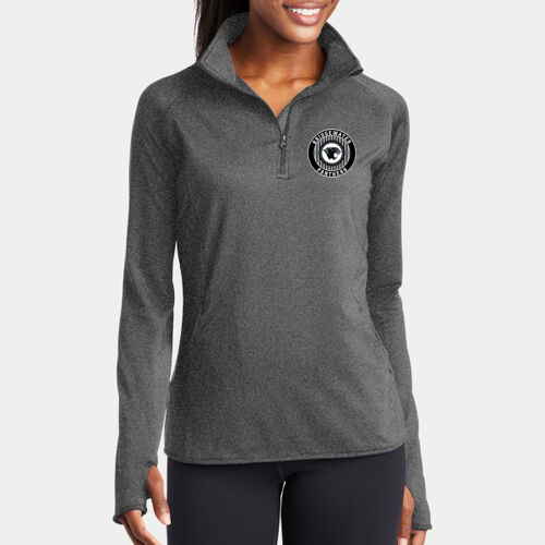 Ladies Sport Wick ® Stretch 1/4 Zip Pullover Thumbnail