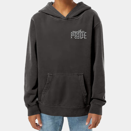 Youth Midweight Pigment-Dyed Hooded Sweatshirt Thumbnail