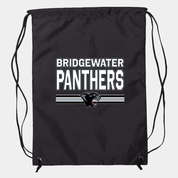 Zippered Drawstring Backpack Thumbnail