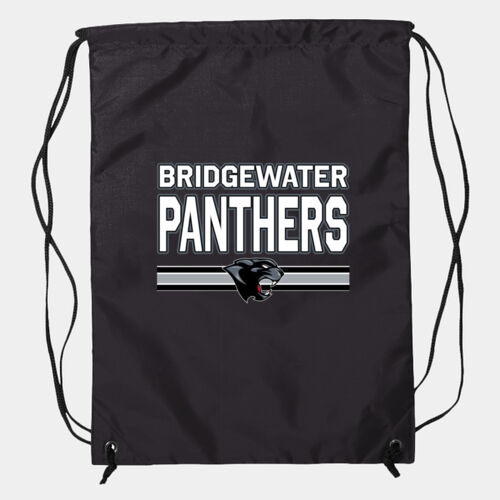 Zippered Drawstring Backpack Thumbnail